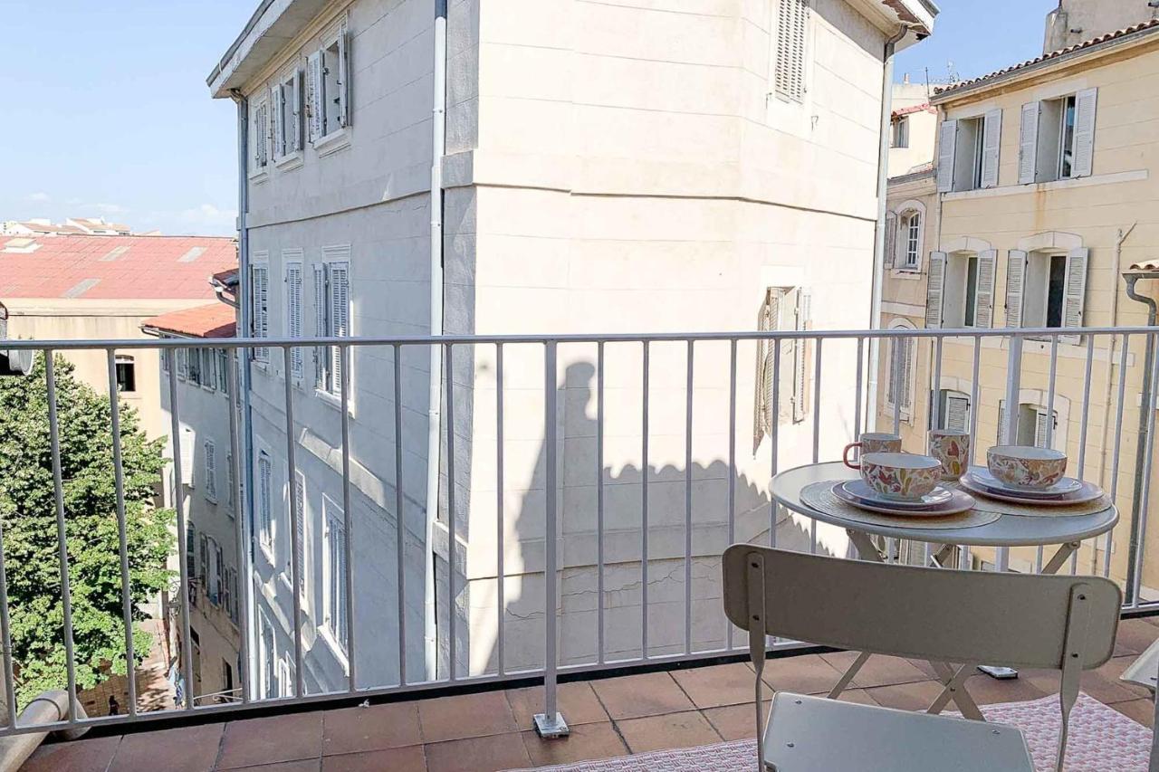 马赛Le Perchoir - Terrasse & Clim Au Coeur Du Panier公寓 外观 照片